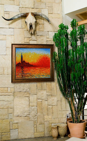 Sunset In Venice - Claude Monet Paintings